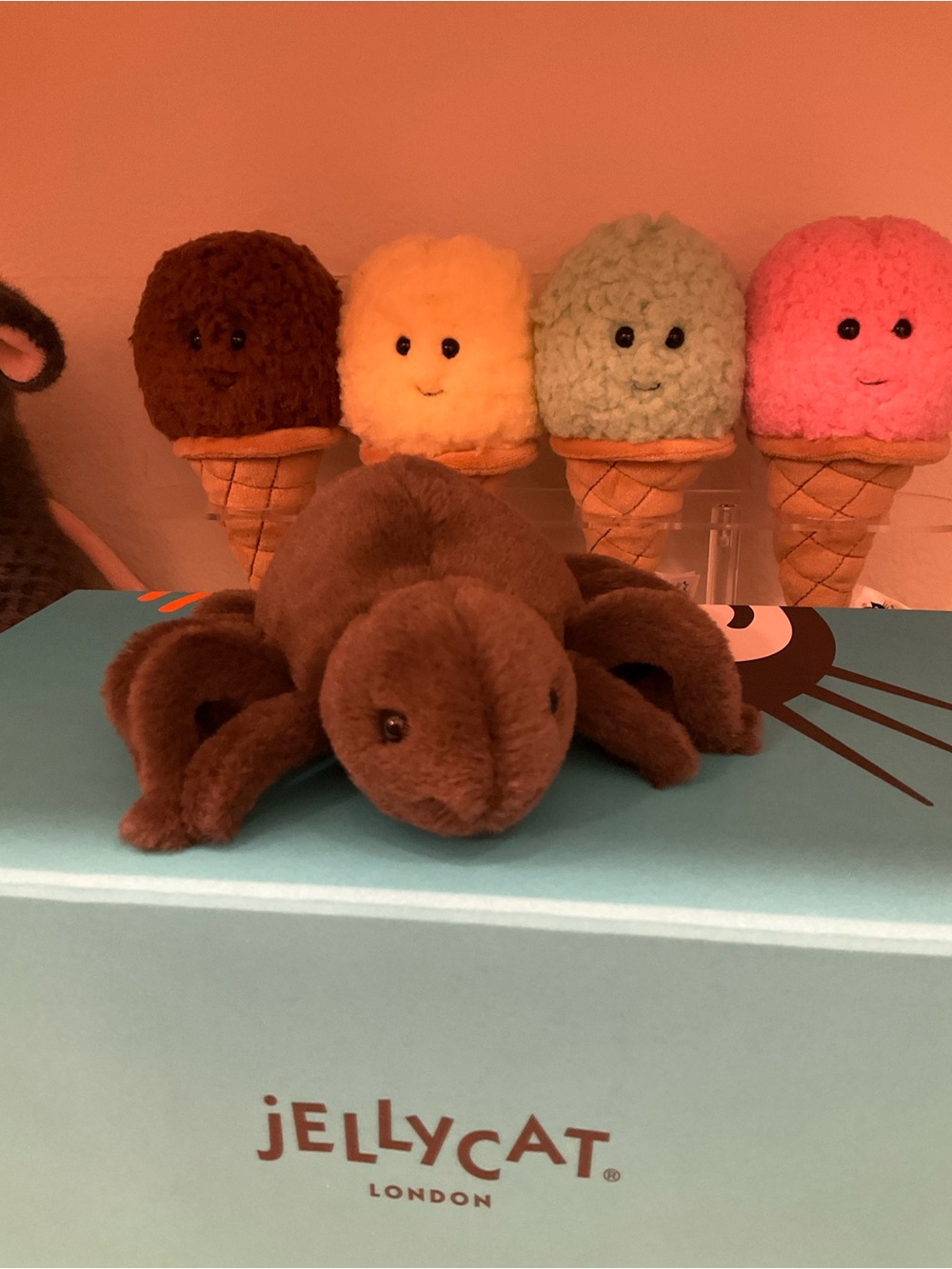 Jellycat Brown Ooky Spider
